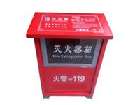 玻璃门灭火器箱